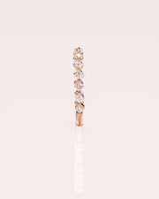 0.50 CT Asscer Cut Lab Grown Diamond Wedding Band Gift For Her Mapple Gems